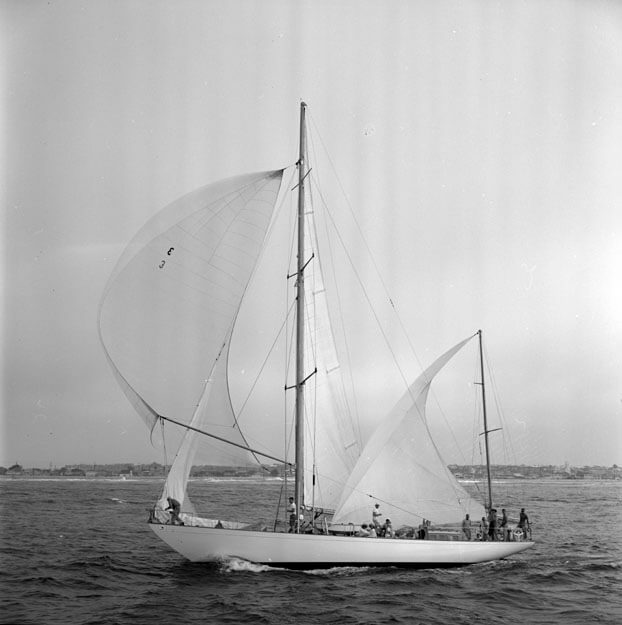 The yacht Chubasco, ca. 1960. Neil Beckner Collection