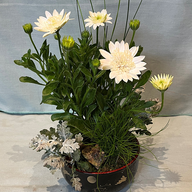 A Collaborative Demonstration of Ikebana and Kusamono