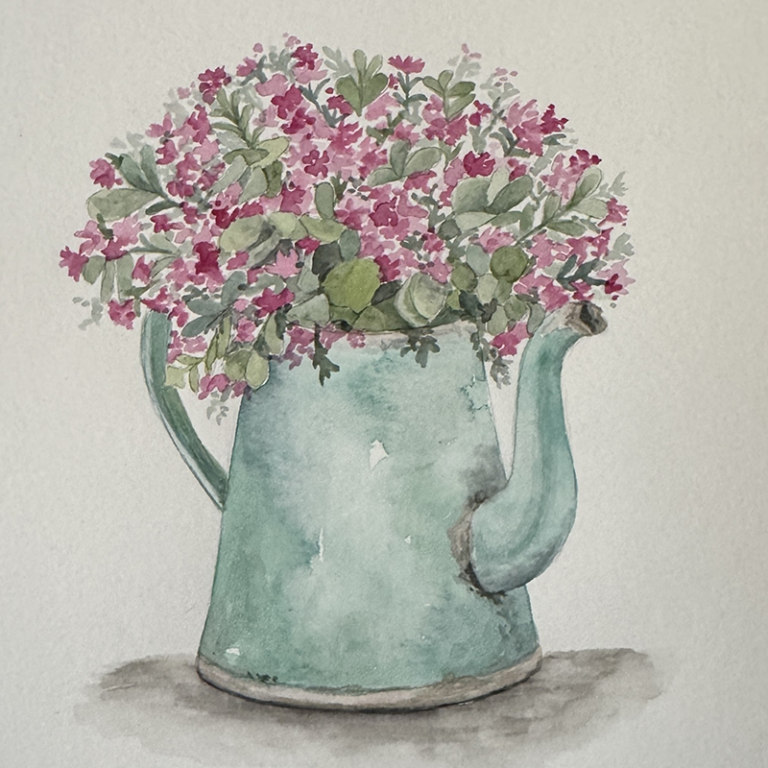 Watercolor Workshop: Pentas Flower
