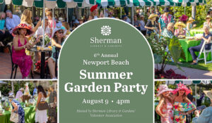Summer Garden Party Banner 2025