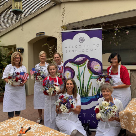 Floral Workshop: Fourth of July Arrangements