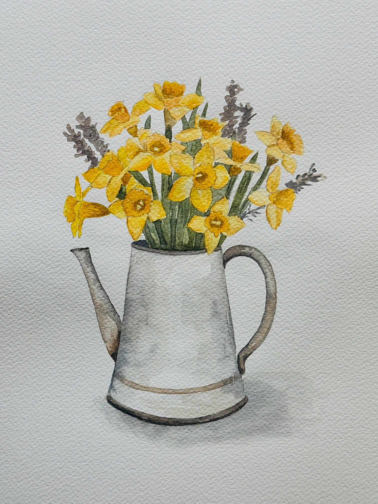 Daffodil Watercolor
