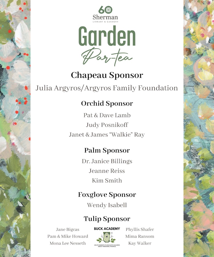 Garden Par-tea Sponsors