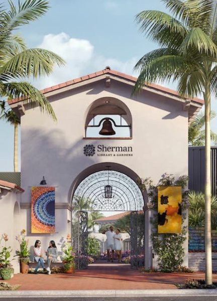 Grow the Gardens Campaign - Bell Tower Entrance at Sherman Library & Gardens